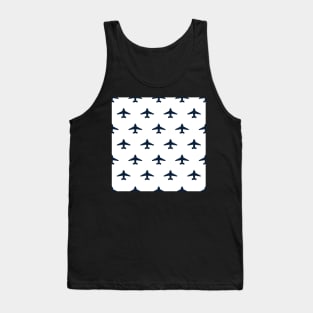 Airplane_Pattern Tank Top